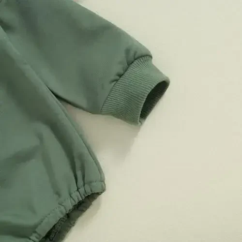 VISGOGO Newborn Infant Baby Boy Girls Oversized Romper Little Dude Sweater Onesie Coming Home Outfit Neutral Clothes - 6