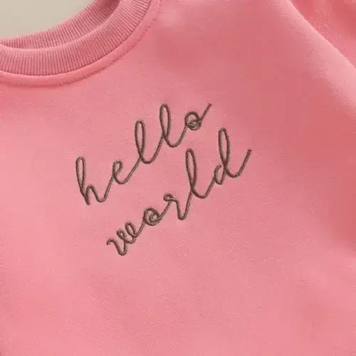 VISGOGO Newborn Infant Baby Boy Girls Oversized Romper Little Dude Sweater Onesie Coming Home Outfit Neutral Clothes - 7