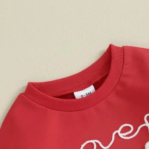 VISGOGO Newborn Infant Baby Boy Girls Oversized Romper Little Dude Sweater Onesie Coming Home Outfit Neutral Clothes - 5