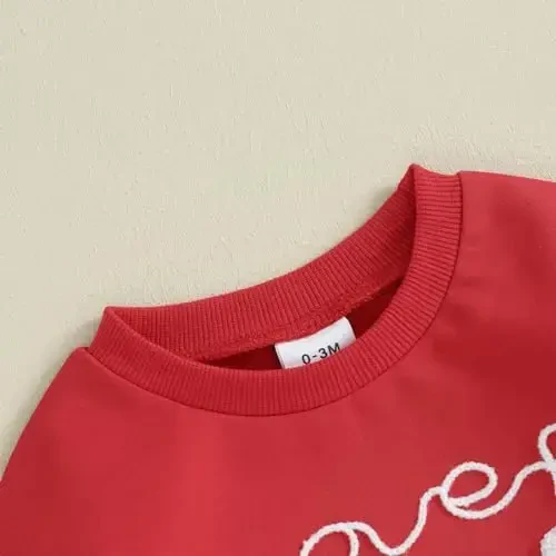 VISGOGO Newborn Infant Baby Boy Girls Oversized Romper Little Dude Sweater Onesie Coming Home Outfit Neutral Clothes - 5