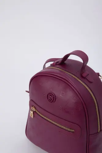 Vişne Print Kadın Sırt Çantası 05PO22Y1541-Print Vişne - 6