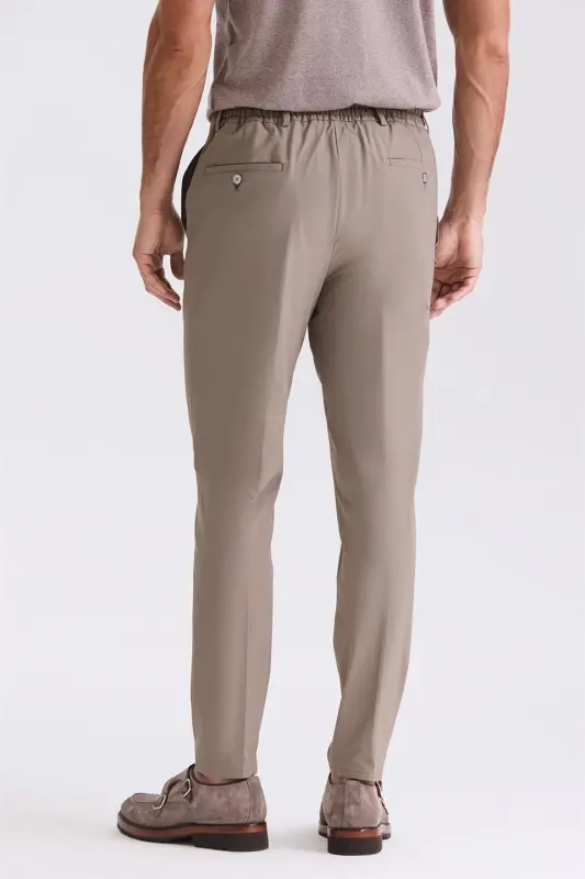 Vison Comfort Fit Elastic Waist Jogger Trousers - 3