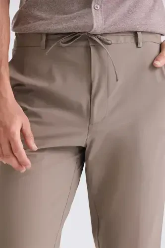 Visone Comfort Fit Elastic Waist Jogger Pants - 4