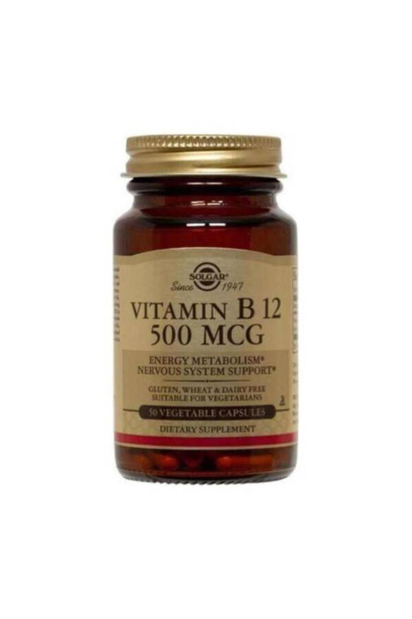 Vitamin B-12 500 Mg 50 Capsules - 2