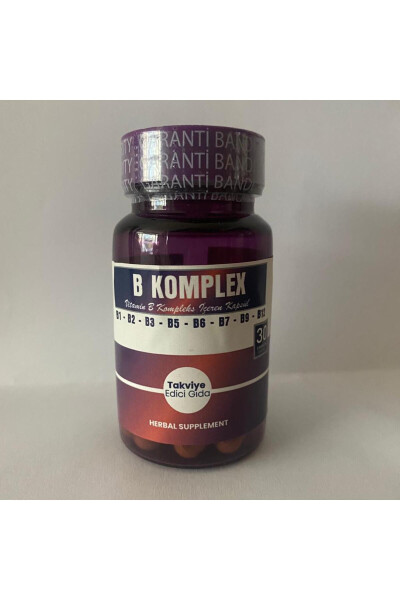 Vitamin B Complex 30 Capsules - 2