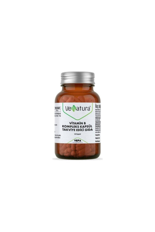 Vitamin B Complex 30 Capsules - 1