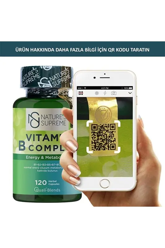 Vitamin B Kompleksi 120 Kapsula - 4