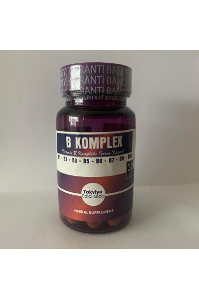 Vitamin B Kompleksi 30 Kapsula - 1