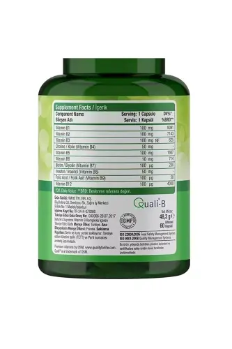 Vitamin B Kompleksi 60 Kapsula - 5