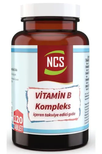 Vitamin B Kompleksi B Vitaminlari 120 Tablet - 1