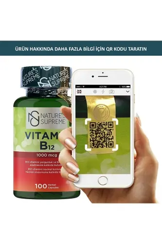 Vitamin B12 1000 Mcg 100 Kapsula - 5