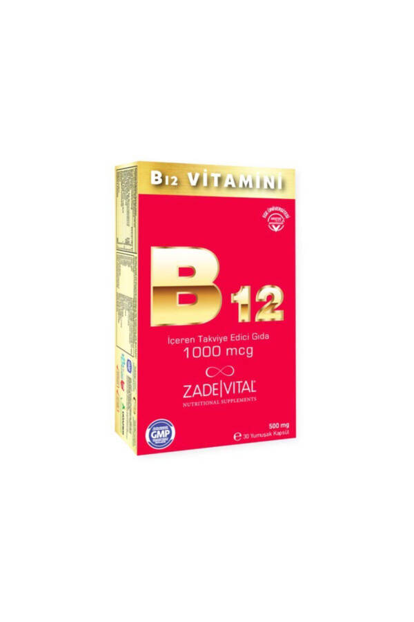 Vitamin B12 1000mcg 30 Kapsül - 2