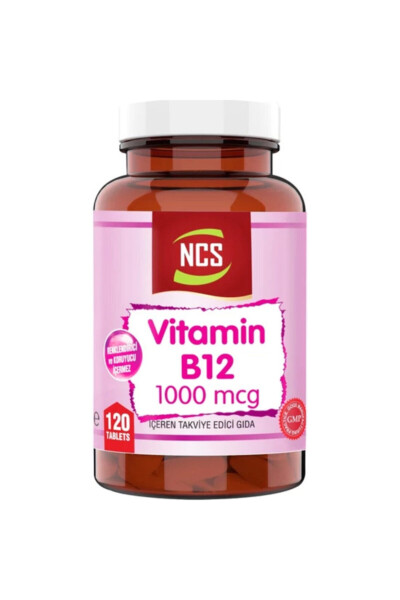 Vitamin B12 (Methylcobalamin) 1000 Mcg 120 Tablets - 3