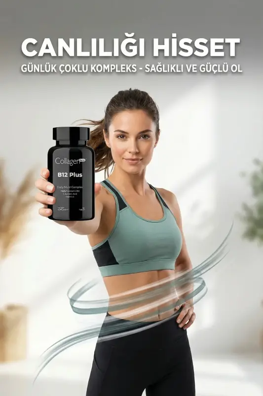 Vitamin B12 Plus Methylcobalamin & C Vitamini - 3