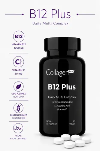 Vitamin B12 Plus Metilkobalamin & Vitamin C - 1