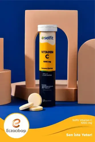 Vitamin C 1000 Mg 20 Effervescent Tablets - 4