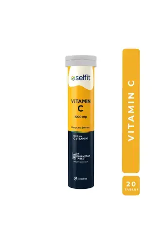 Vitamin C 1000 Mg 20 Effervescent Tablets - 6