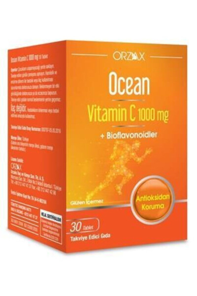 Vitamin C 1000 Mg 30 Tablet - 1