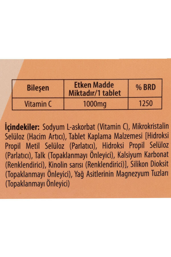 Vitamin C 1000 Mg - 60 Tablet - 2
