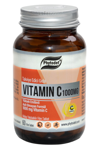 Vitamin C 1000 Mg - 60 Tablets - 1