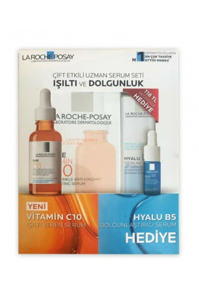 Vitamin C 30 Ml + Hyalu B5 10 Ml Serum To'plami - LA ROCHE POSAY