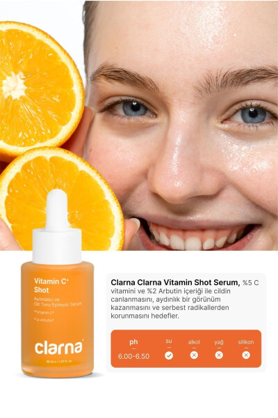 Vitamin C Aydınlatıcı Ve Ton Eşitleyici Bakım Serumu %5 C Vitamini & %2 Arbutin 30 ml - 2