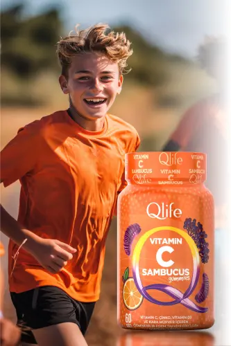Vitamin C Sambucus Saqizlari 60 Chaynaladigan Tabletka - 5