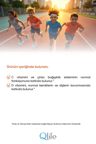 Vitamin C Sambucus Saqizlari 60 Chaynaladigan Tabletka - 7