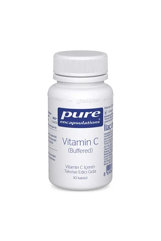 Vitamin C Tamponlu 30 Kapsül - PURE ENCAPSULATIONS