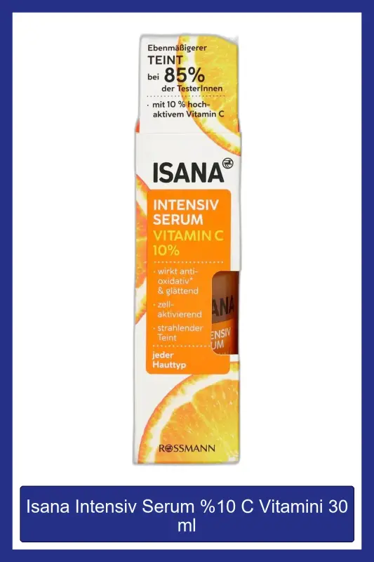 Intensiv Serum %10 C Vitamini 30 ml - ISANA