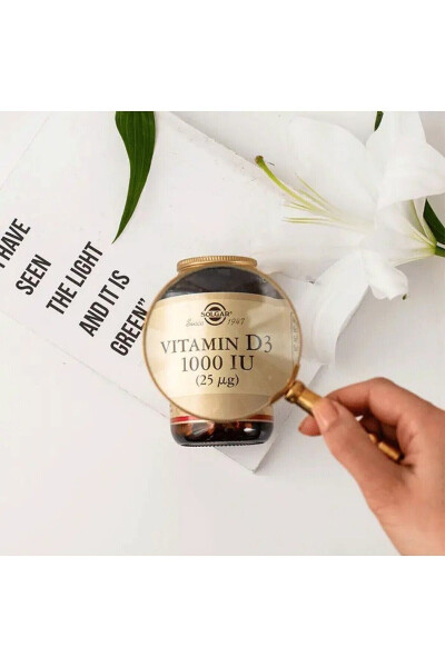 Vitamin D3 1000 IU 100 Kapsül - 26