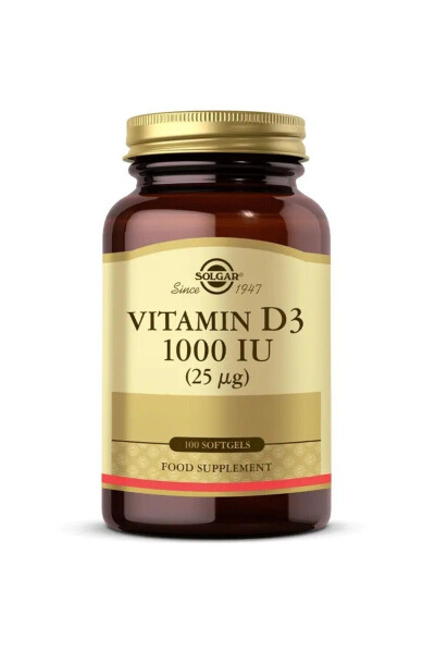 Vitamin D3 1000 IU 100 Kapsula - 22