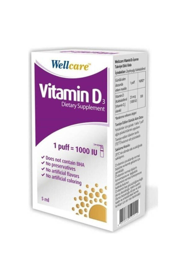 Vitamin D3 1000 IU 5 Ml - 5