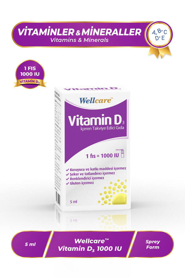 Vitamin D3 1000 IU 5 Ml - 1