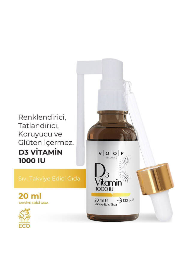 Vitamin D3 1000 IU Spray-Drops 20 ml - 10