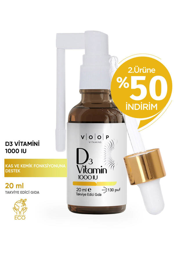 Vitamin D3 1000 IU Spray-Drops 20 ml - 1