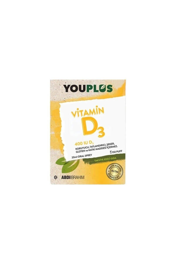 Vitamin D3 400 IU 20 ml Og'iz Tomchilari - Abdi Ibrahim - 1