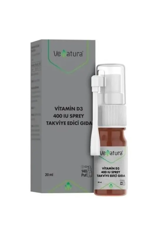 Vitamin D3 400 IU Sprey 20 ml - VENATURA
