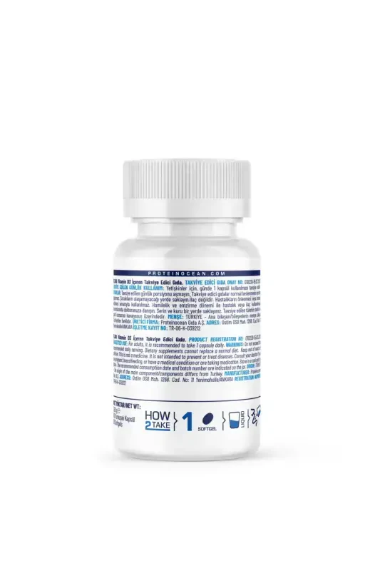 Vitamin D3 - 60 Capsules - 3