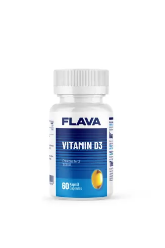 Vitamin D3 - 60 Capsules - 1