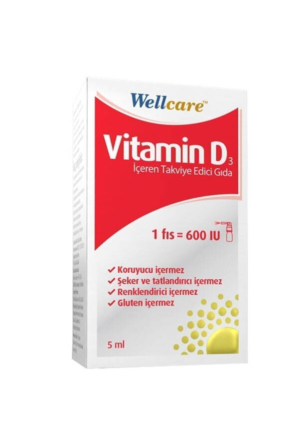 Vitamin D3 600 IU 5ml - 7