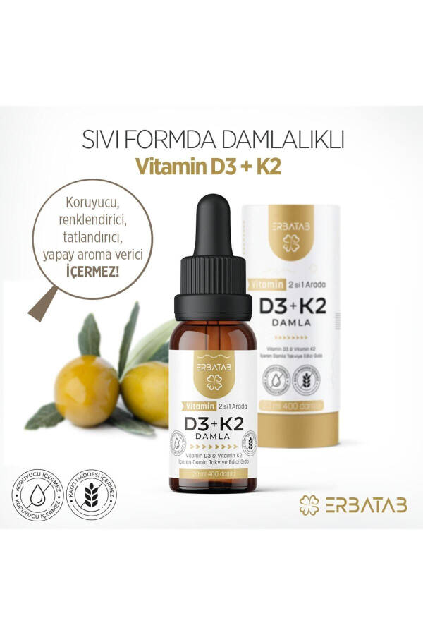 Vitamin D3 K2 2-in-1 Drops - 40