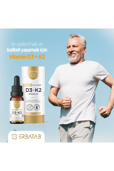 Vitamin D3 K2 2-in-1 Drops - 42