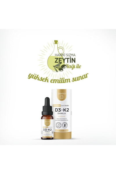 Vitamin D3 K2 2-in-1 Drops - 43