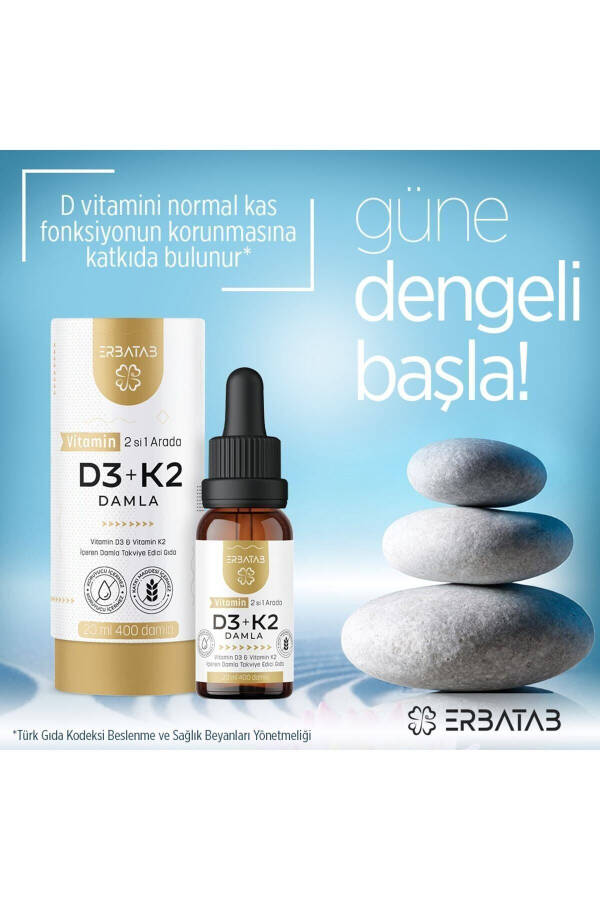 Vitamin D3 K2 2-in-1 Drops - 45