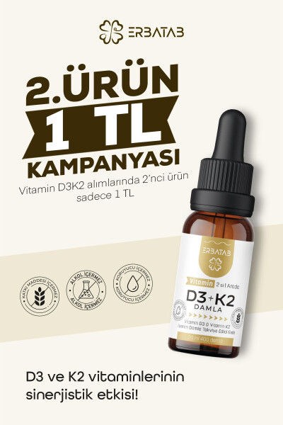 Vitamin D3 K2 2-in-1 Drops - 15