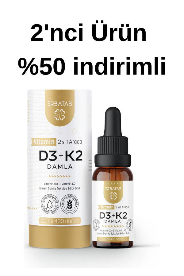 Vitamin D3 K2 2-in-1 Drops - 8