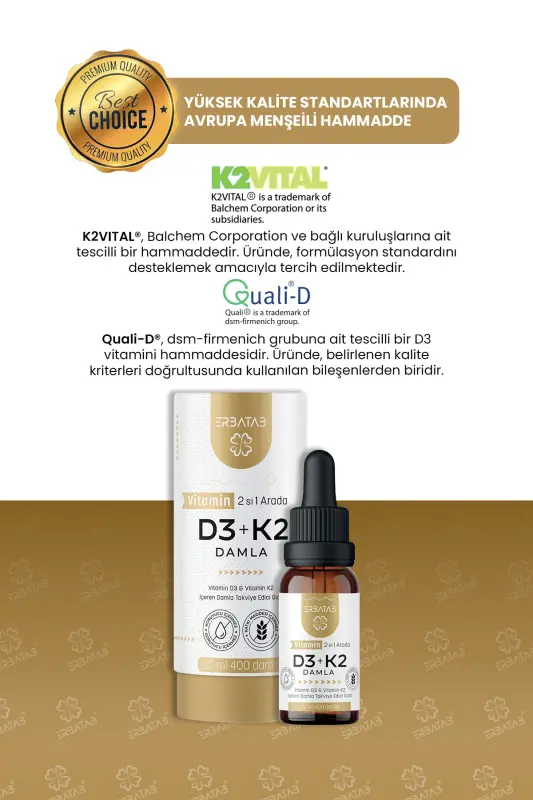 Vitamin D3 K2 2-in-1 Drops - 5