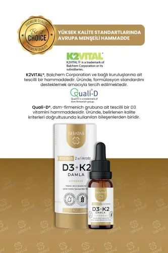 Vitamin D3 K2 2 ta 1 da tomchi - 5