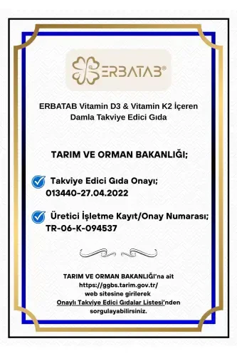 Vitamin D3 K2 2 ta 1 da tomchi - 7